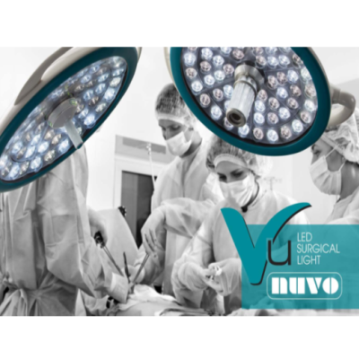 Đèn mổ treo trần 2 chóa NUVO NVSD3D3